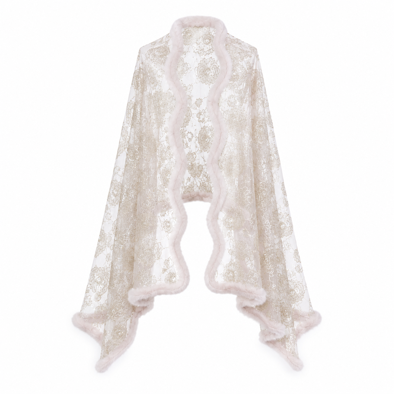 Manon French Lace Shawl